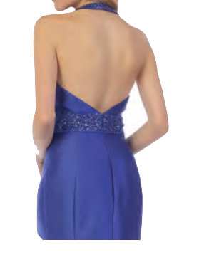 Halter Top Satin Mermaid Dress