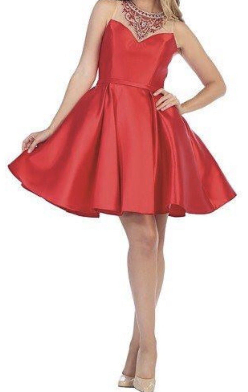 Short Red Dress